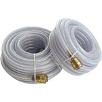 BRÜDER MANNESMANN Druckluft-Gewebeschlauch, 10 m mit Anschluss, aus Kunststoff mit reißfester Gewebeeinlage, - 1 Stück (M 1549-10)