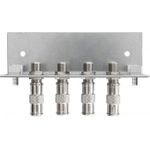 Axing QEW 4-12 Erdungswinkel einreihig Erdung und Potentialausgleich gemäß EN 6 (QEW00412)