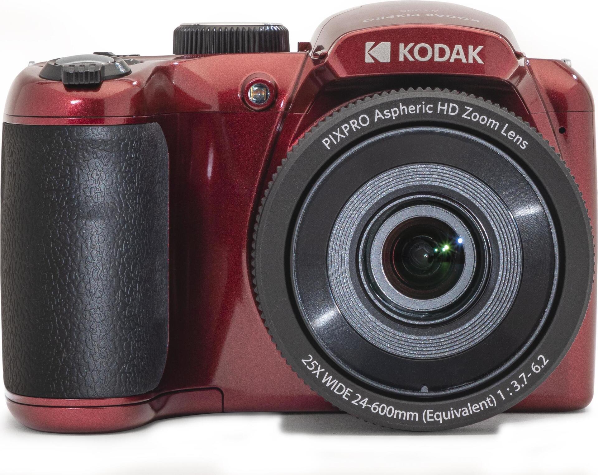 Kodak PIXPRO AZ255 1/2.3"  Kompaktkamera 16,35 MP BSI CMOS 4608 x 3456 Pixel Rot (AZ255RD)