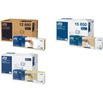 TORK Xpressnap Spender-Servietten, 213 x 165 mm, naturweiß 2-lagige, Tissue, 1/2 Falz, extra soft, für Xpress - 1 Stück (12 880)