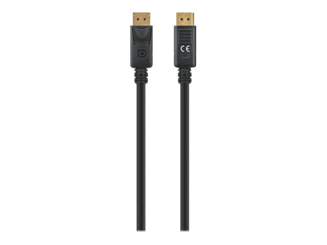 Manhattan DisplayPort 1.4 Kabel 8K@60Hz / 4K@120Hz, 2 m, Schwarz