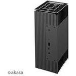 Akasa Turing A50 MKII UCFF-Gehäuse (AMD Ryzen), OEM - schwarz (A-NUC62-M1BV2)