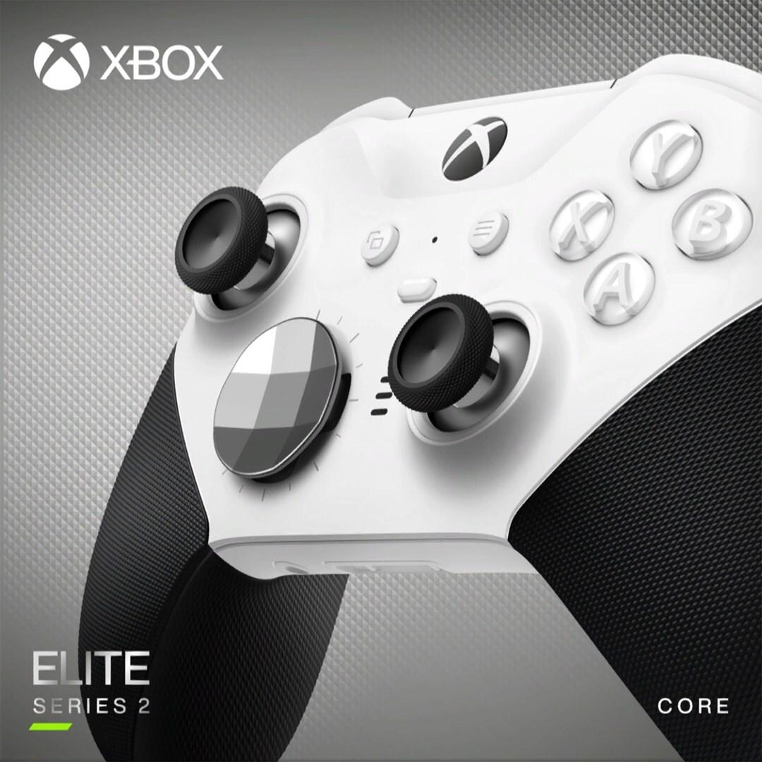 Microsoft Xbox Elite Wireless Controller Series 2 – Core Gamepad Schwarz Weiß