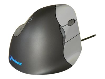Evoluent VerticalMouse 4 Right USB Grau