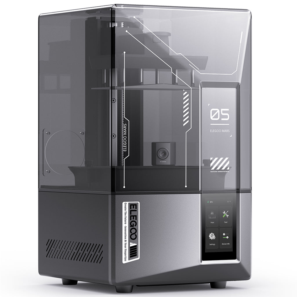 ELEGOO Mars 5 Ultra SLA 3D-Drucker 7" Touchscreen WLAN Grau