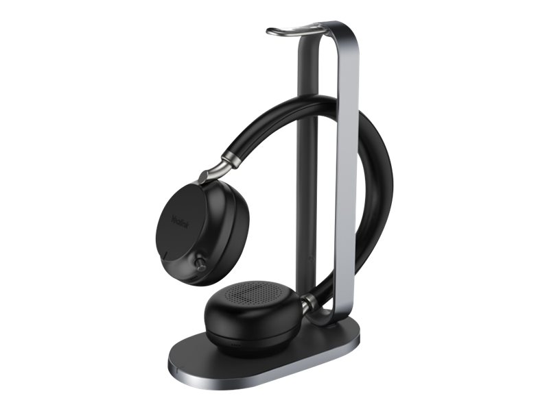 Yealink BH72 Headset Verkabelt & Kabellos Bluetooth USB Typ-A Ladestation Hellgrau