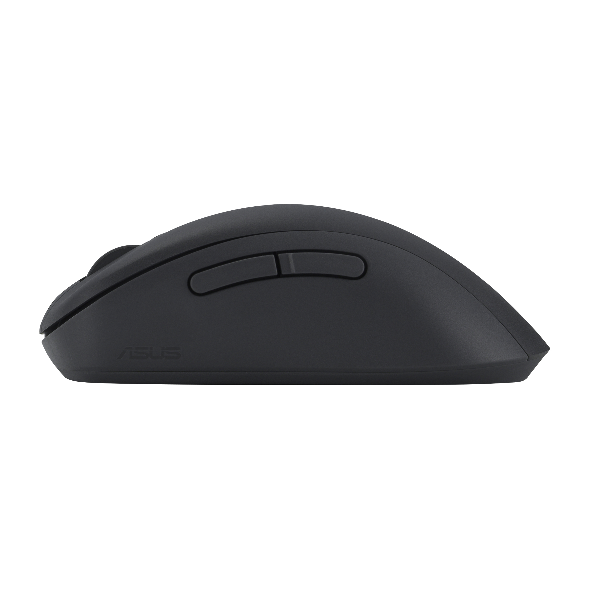 ASUS MD102 Ergonomische Maus 5 Tasten Bluetooth 2.4 GHz Dunkelgrau