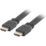 Lanberg CA-HDMI-21CU-0010-BK HDMI-Kabel 1 m HDMI Typ A (Standard) Schwarz (CA-HDMI-21CU-0010-BK)