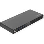 ROLINE KVM Switch 4fach USB+ HDMI 4K60+ 3xUSB Audio (14.01.3428)