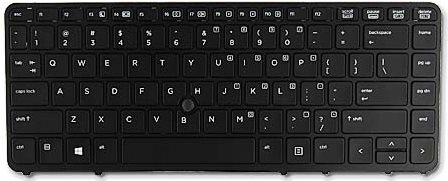 HP Backlit keyboard (Germany) (821157-041)