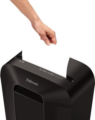 Fellowes Powershred LX41 8 Blatt Mini-Cut Aktenvernichter Schwarz