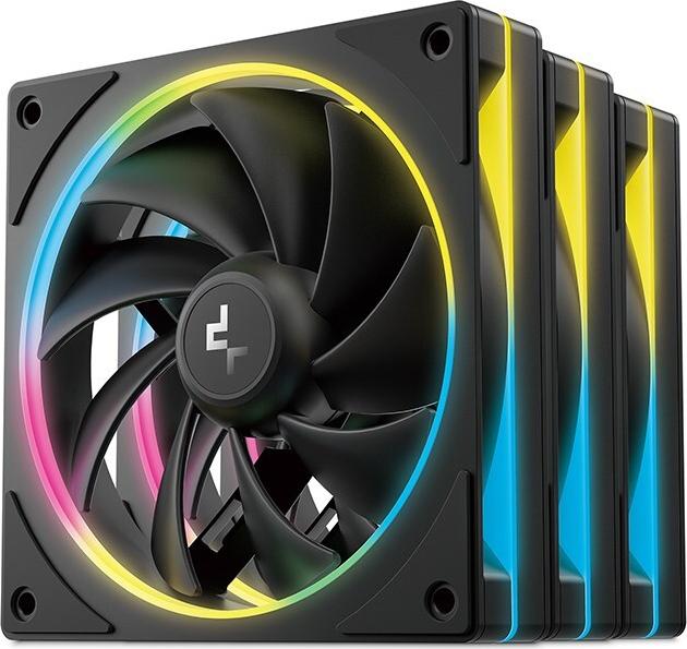 DeepCool FL12 SE 3IN1 Computergehäuse Ventilator 12 cm Weiß 3 Stück(e) (R-FL12SE-BKAPN3-G)