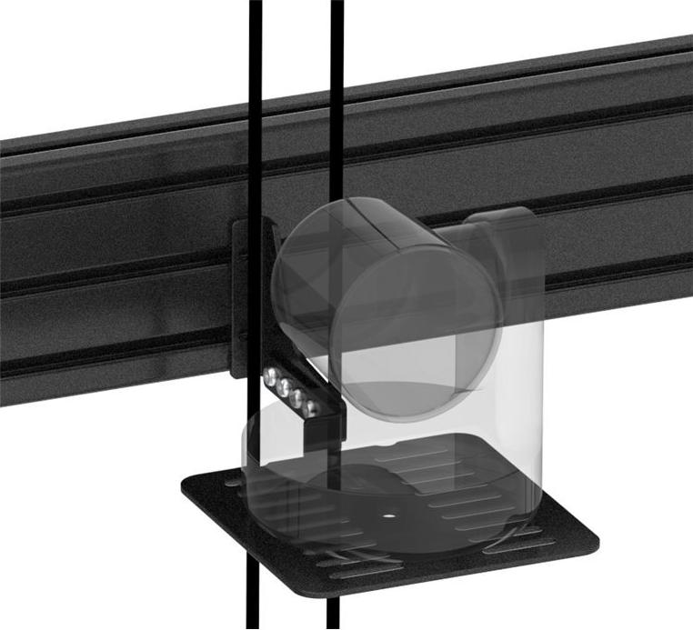 Vision Befestigungskit (Wandmontage, Schienenmontagesockel) (VFM-MNU/P3X75)