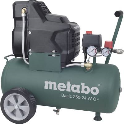 Metabo Basic 250-24 W OF Druckluft-Kompressor Kessel-Inhalt 24 l 8 bar (601532000)