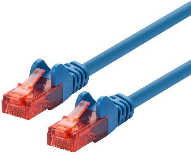 LOGON UTP Cat6 1.5m Netzwerkkabel Blau 1,5 m (TCU66U015B)