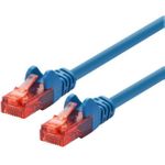 LOGON UTP Cat6 1.5m Netzwerkkabel Blau 1,5 m (TCU66U015B)