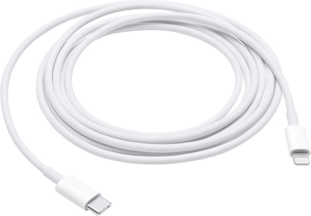 Apple Lightning-Kabel MQGJ2ZM/A USB-C auf Lightning 1 m Weiß