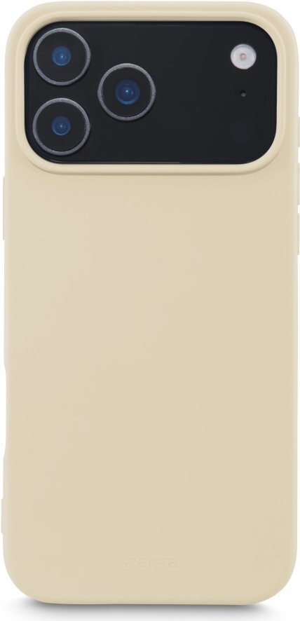 Hama Handyhülle Fantastic Feel für Apple iPhone 17 Pro Max, Beige (00232415)