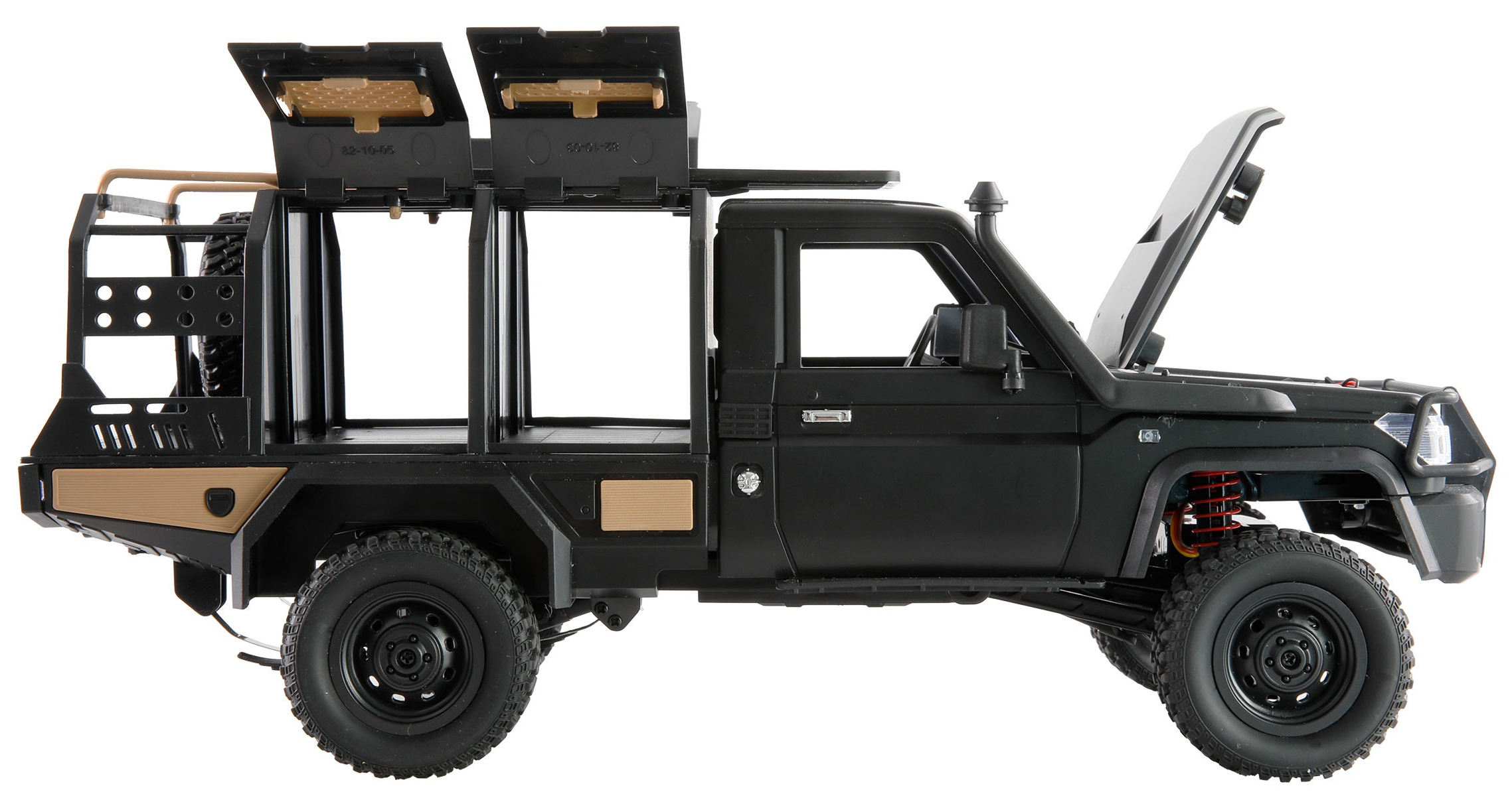 Amewi Toyota Land Cruiser Crawler 1:12 4WD RTR Li-Ion 1200mAh Schwarz