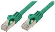shiverpeaks®-BASIC-S--RJ45 Patchkabel S/FTP,PIMF,RohkabelCat.7 Rohkabel Halogenfrei, grün, 10,0m (BS75520-G)