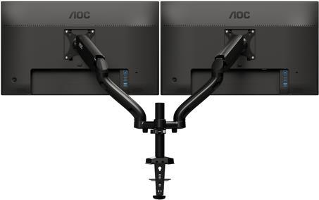 AOC AD110D0 Tischhalterung für 2 LCD-Displays (einstellbarer Arm) (AD110D0)