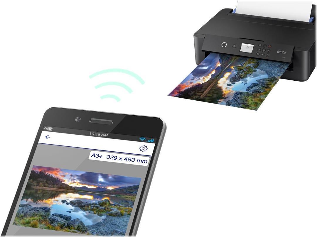 Epson Expression Photo HD XP-15000 Tintenstrahl-Fotodrucker A3+ 5760 x 1440 dpi WLAN Schwarz