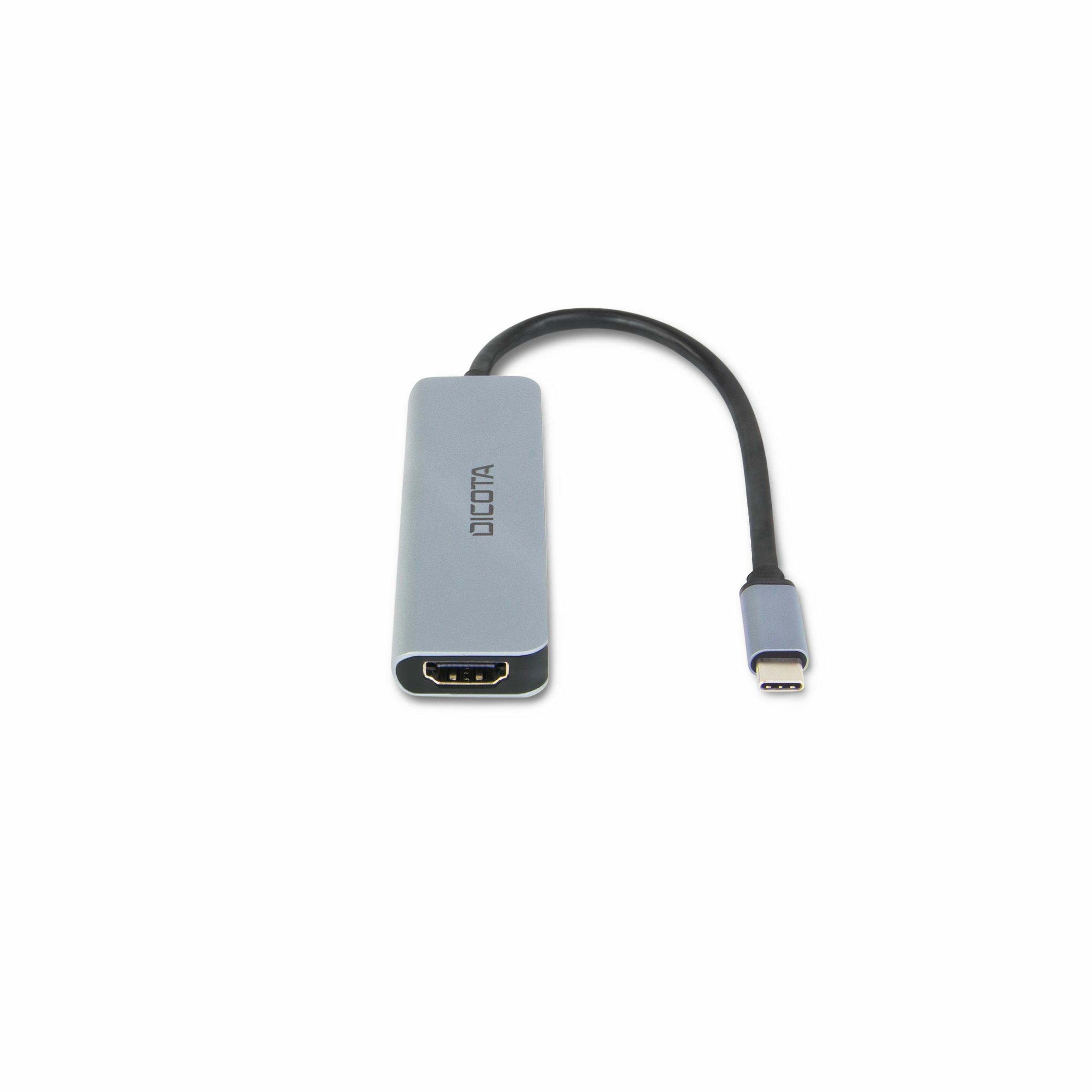Dicota D32060 USB-C Dockingstation 4K HDMI 100W Silber