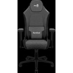 Aerocool CROWN AeroWeave Universal-Gamingstuhl Gepolsterter Sitz Schwarz (CROWNASHBK)