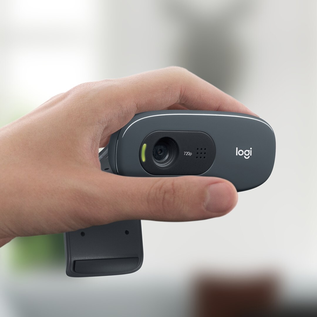 Logitech HD Webcam C270 - 720p Webcam Schwarz