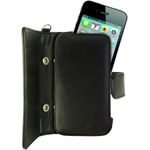 Inter-Tech PI-10464 Handy-Schutzhülle 8,89 cm (3.5") Geldbörsenhülle Schwarz (88885158)