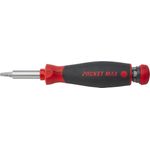 Wiha PocketMax mechanic mit 8 slimBits Magazin-Schraubendreher (45292)