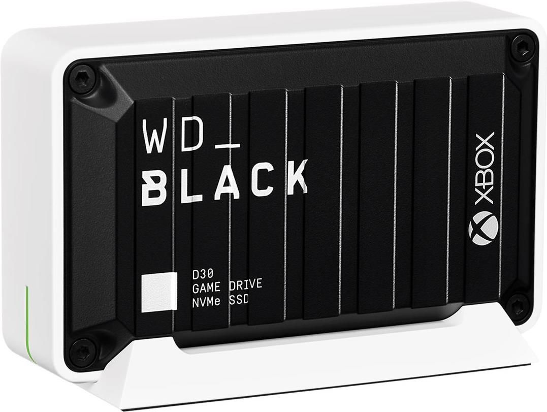 Western Digital WD_BLACK D30 2 TB SSD Schwarz, Weiß