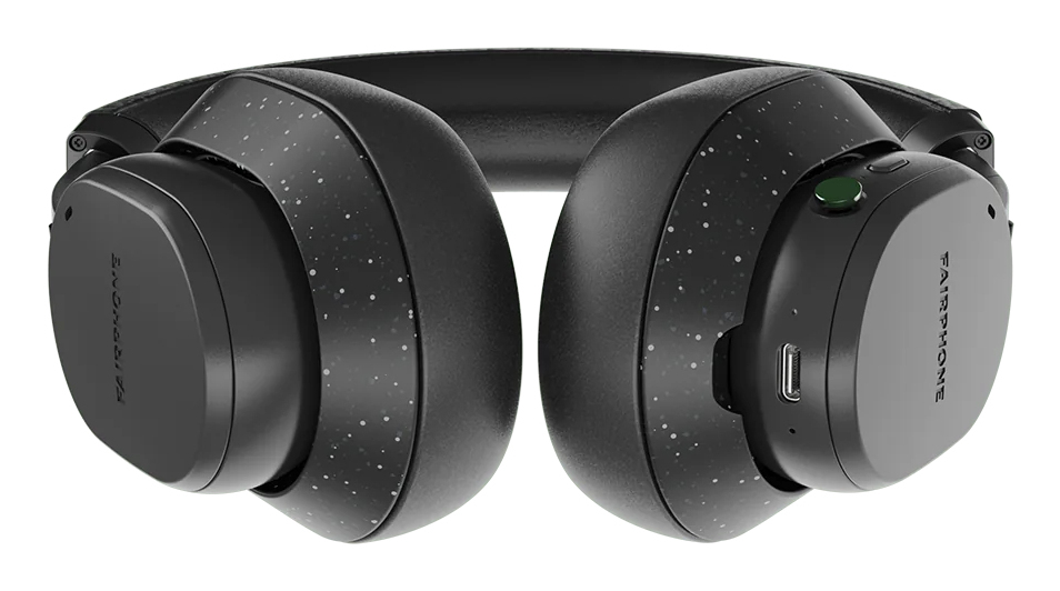 Fairphone FAIRBUDS XL Over-Ear Kopfhörer Bluetooth 5.1 Horizont Schwarz