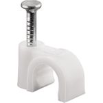 Kabelschelle, weiß - max. Kabeldurchmesser : 6,0 mm