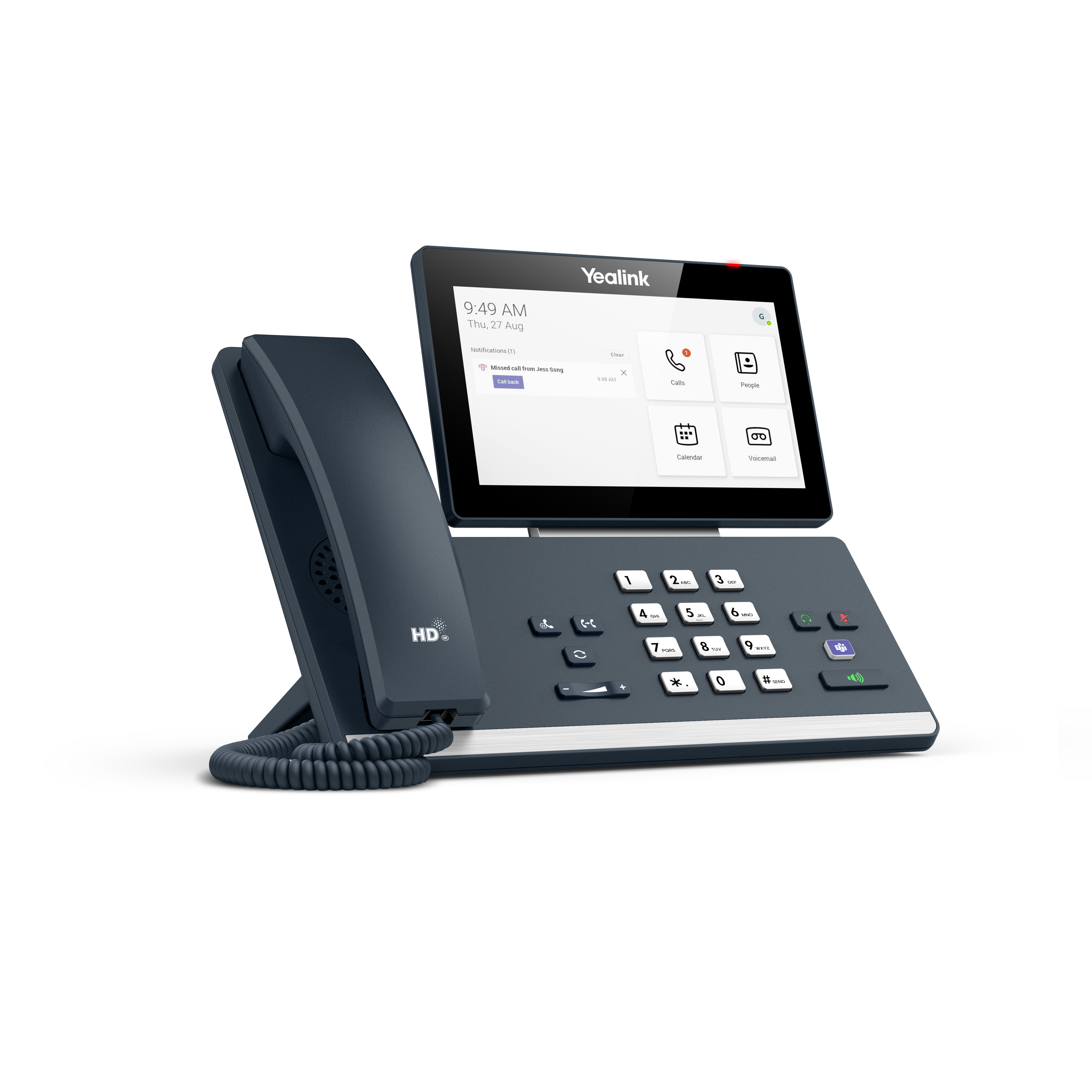 Yealink BH70 Dual with Stand Teams USB-C/A