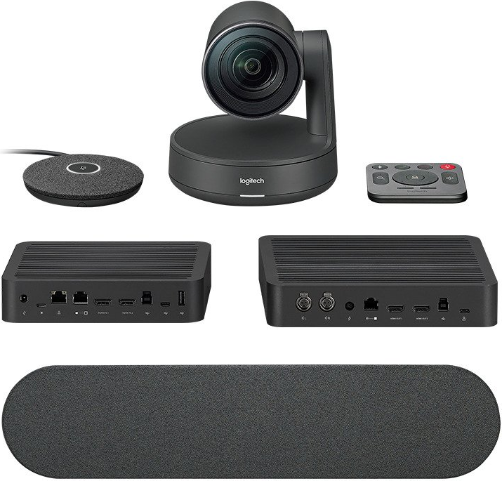 Logitech Rally - Modulares 4K-Videokonferenzsystem für große Räume (960-001218)