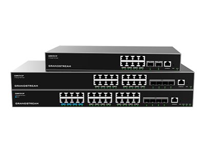 Grandstream GWN GWN7813 Managed L3 Switch 24 Ports Grau