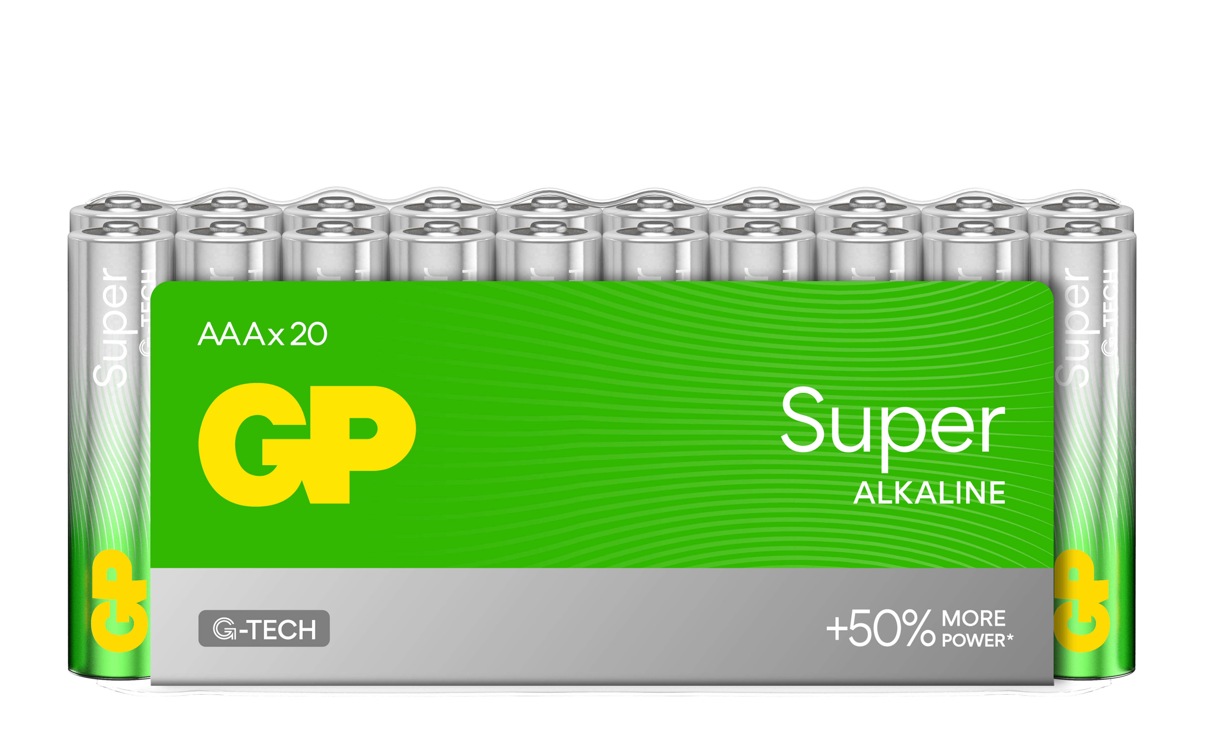 GP Batteries GP Super Alkaline GP24A AAA Einwegbatterie 20er Pack
