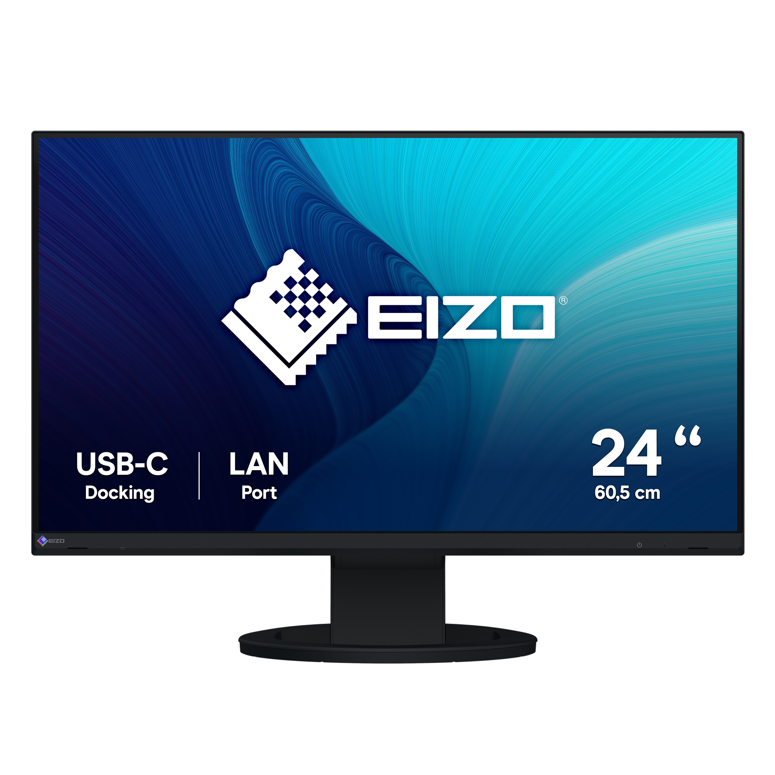 EIZO FlexScan EV2490-BK Computerbildschirm 60,5 cm (23.8 Zoll) 1920 x 1080 Pixel Full HD LED Schwarz (EV2490-BK)