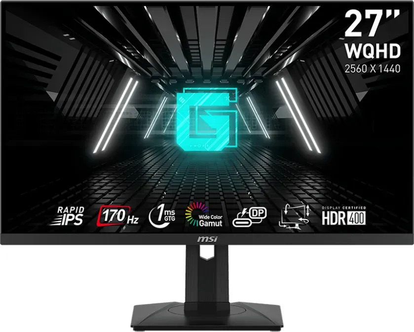 MSI G274QPF E2 Computerbildschirm 68,6 cm (27") 2560 x 1440 Pixel Wide Quad HD Schwarz (G274QPF E2)