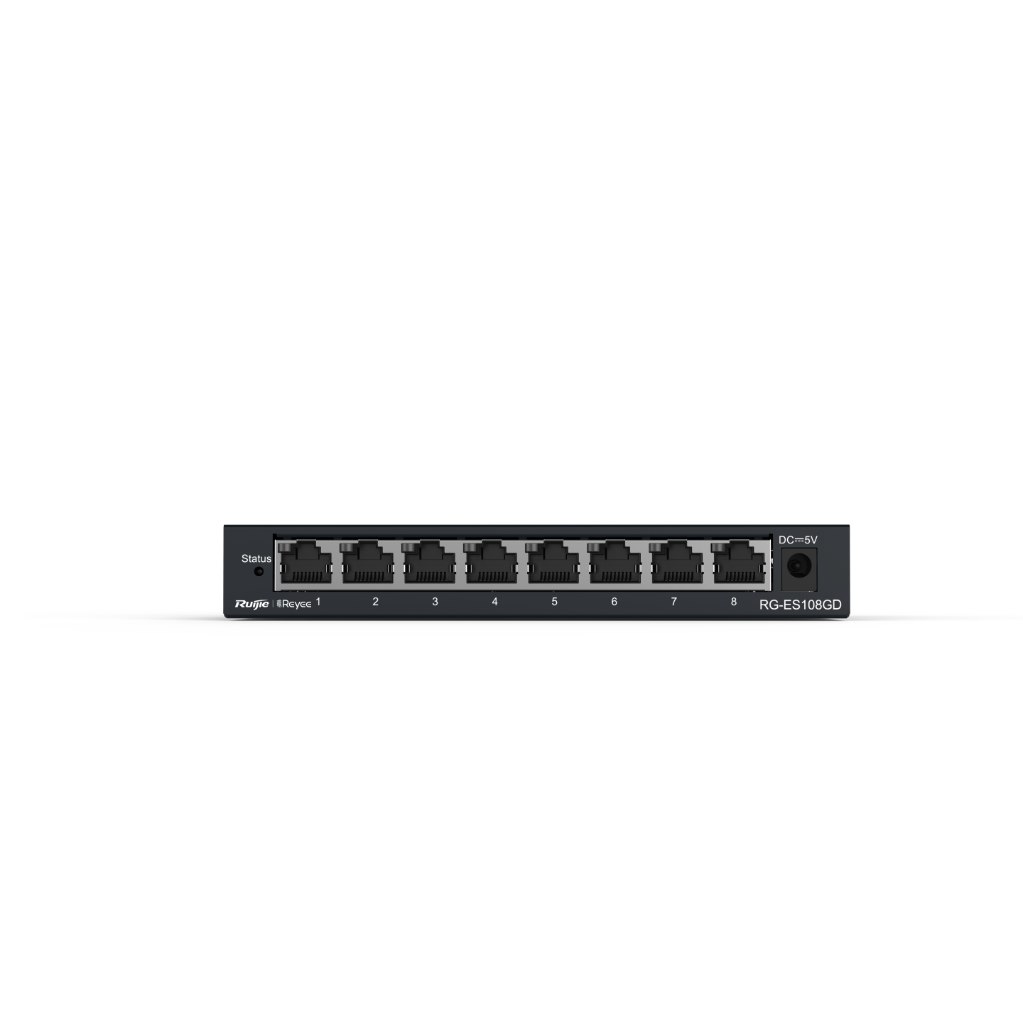 Reyee RG-ES108GD 8-Port Unmanaged Gigabit Switch Schwarz