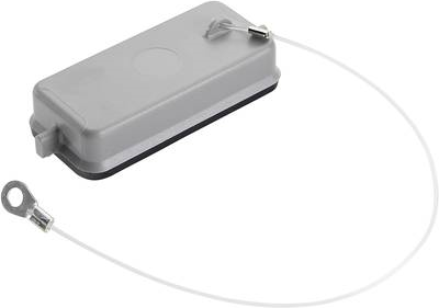 LappKabel Schutzdeckel mit 2 Bolzen für Anbau-, Sockel-, Kupplungsgehäuse, Fangschnur mit Kabelschuh Serie H-A 10 H-A 10 10457500 (10457500)