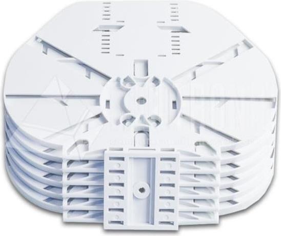 Optotec Spleissmodul für LFC Muffen mit 6 Single Reduced Kassetten (CTR), max. 72 Fasern FTTx (FOCUS-SAMR-HD6-12C)
