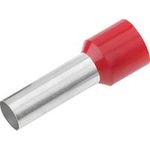 Cimco 187007 Aderendhülse 1 mm² Teilisoliert Rot 100 St. (187007)