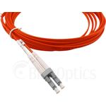 BlueOptics© Duplex LWL Patchkabel, LC-UPC/E2000-UPC beige, 1 Meter, Multimode G62,5/125µm, OM1, Eingangsdämpfung: unter 0.2dB, Markenfaser, LSZH orange, 2.0mm Tube, Keramik Ferrule, inkl. Messprotokoll (SFP3138CU1MK)