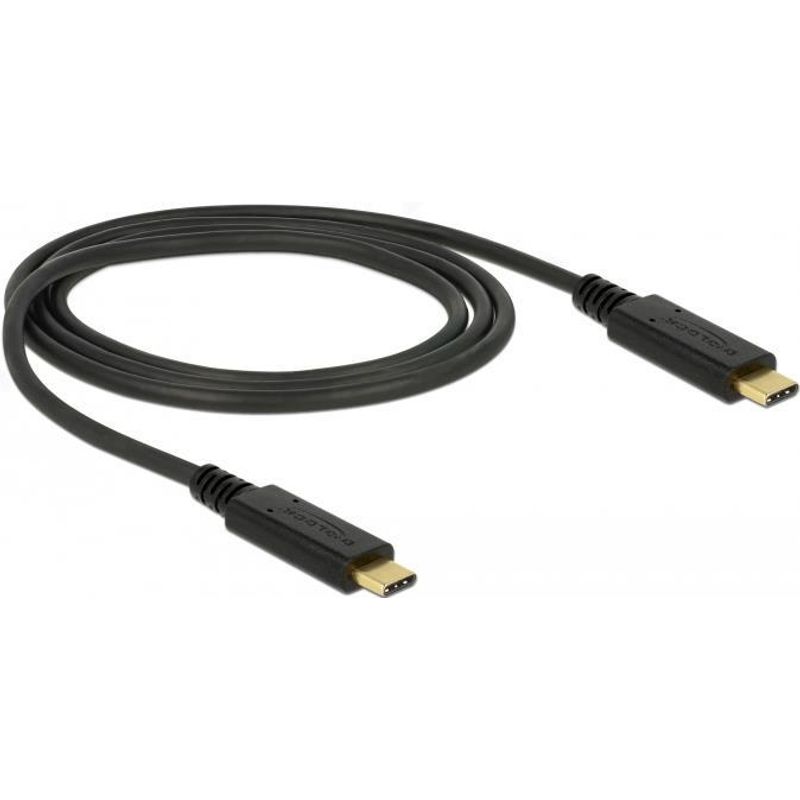 DeLOCK USB-Kabel USB-C M bis USB-C M USB 3,1 Gen 2 85531