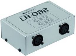 OMNITRONIC LH-082 Stereo-Isolator XLR (10355082)