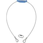 EUROLITE Sicherungsseil A 4x1000mm bis 15kg silber (58010320)