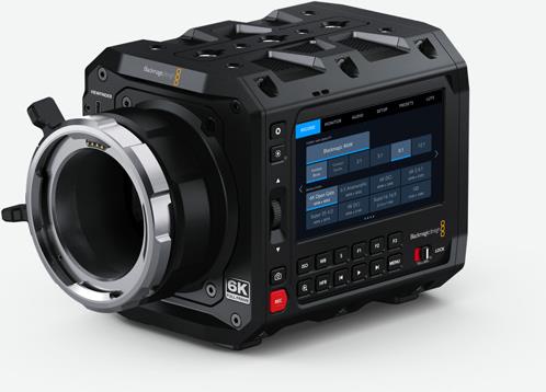 Blackmagic Design PYXIS 6K PL Handkamerarekorder 6K Ultra HD Schwarz (BM-CINECAMCPYXH6)