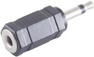 shiverpeaks ®-BASIC-S--Adapter, Klinkenstecker Mono 3,5mm auf Klinkenkupplung Stereo 3,5mm (BS57015)